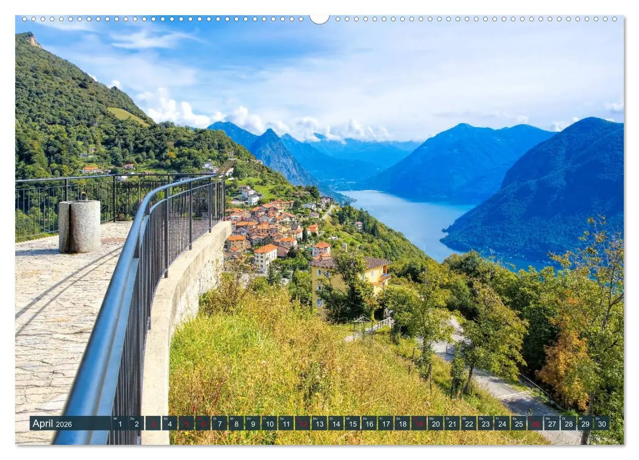 Bild: 9783457728840 | Luganer See - Zwischen Schweizer und Italienischen Alpen...