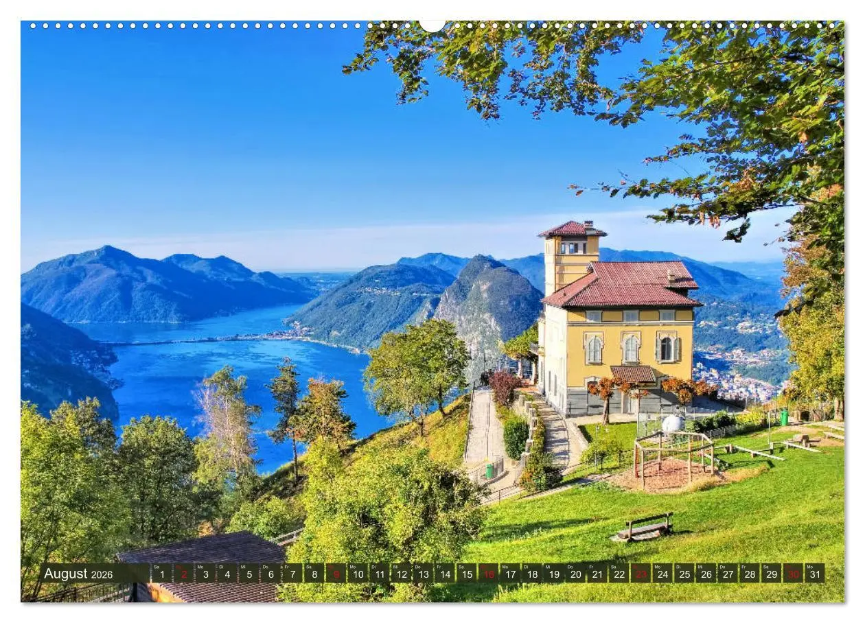 Bild: 9783457728840 | Luganer See - Zwischen Schweizer und Italienischen Alpen...