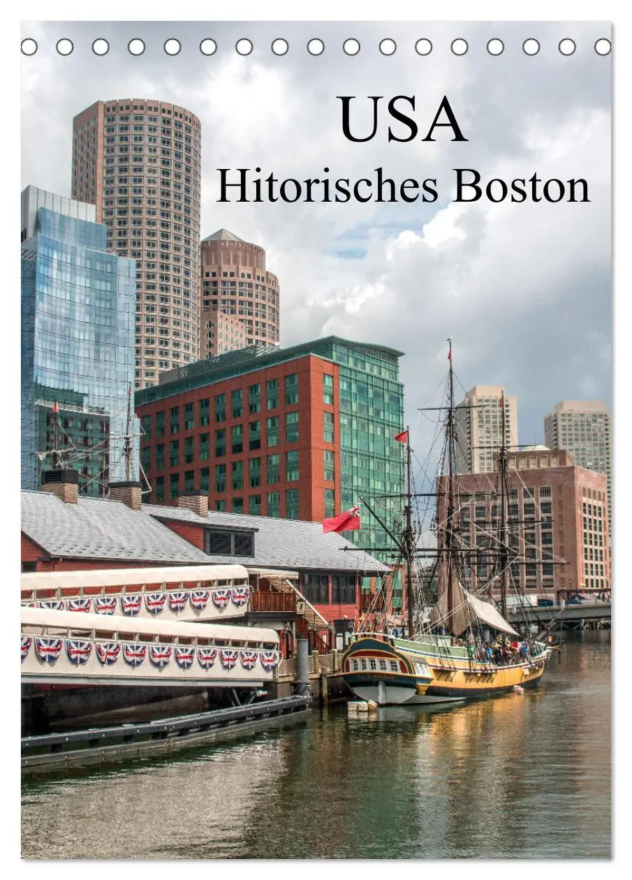 Cover: 9783516368840 | USA - Historisches Boston (Tischkalender 2026 DIN A5 hoch),...
