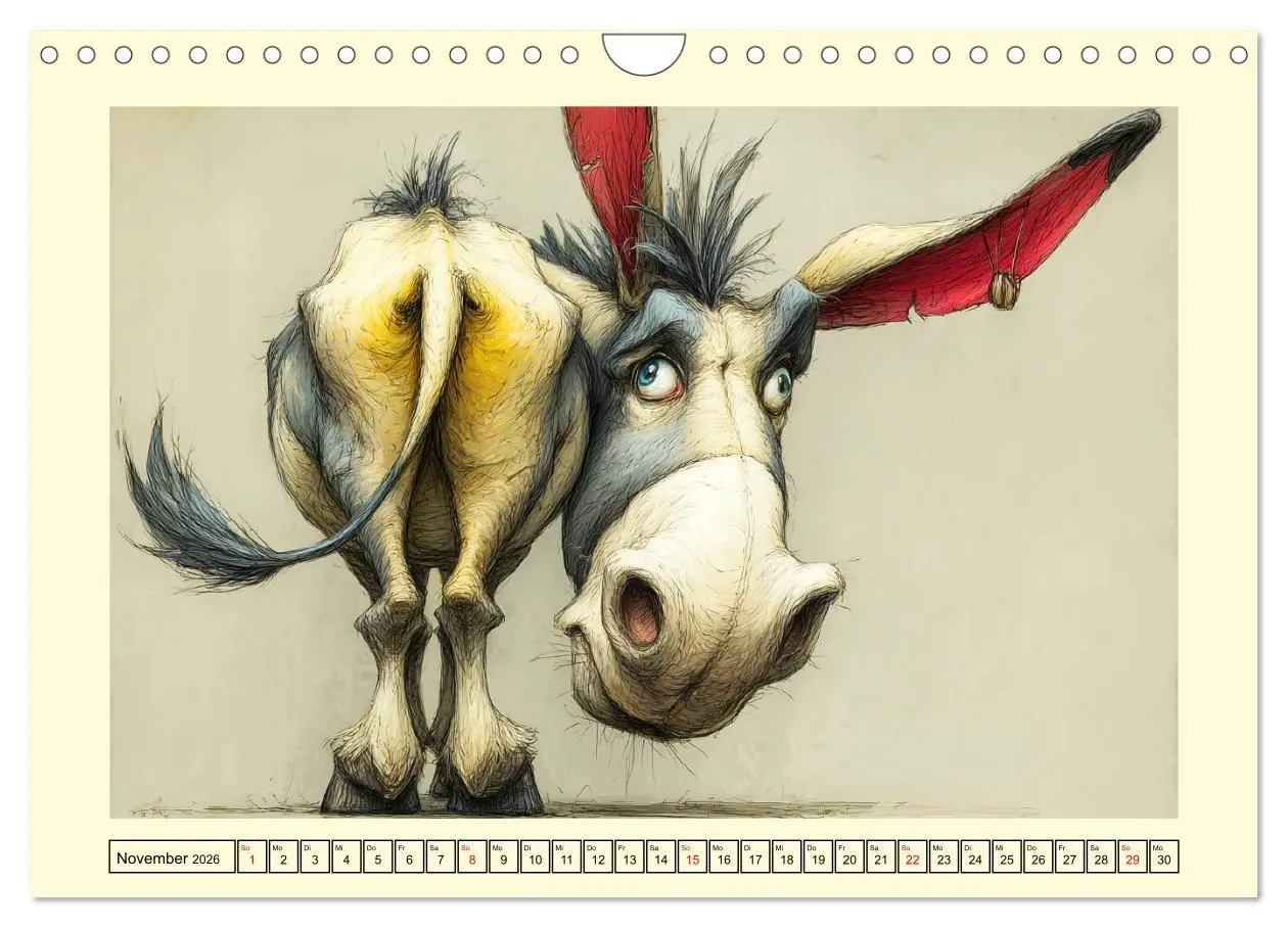 Bild: 9783516748840 | Esel mit Haltung. Karikaturen zwischen Humor und Melancholie...