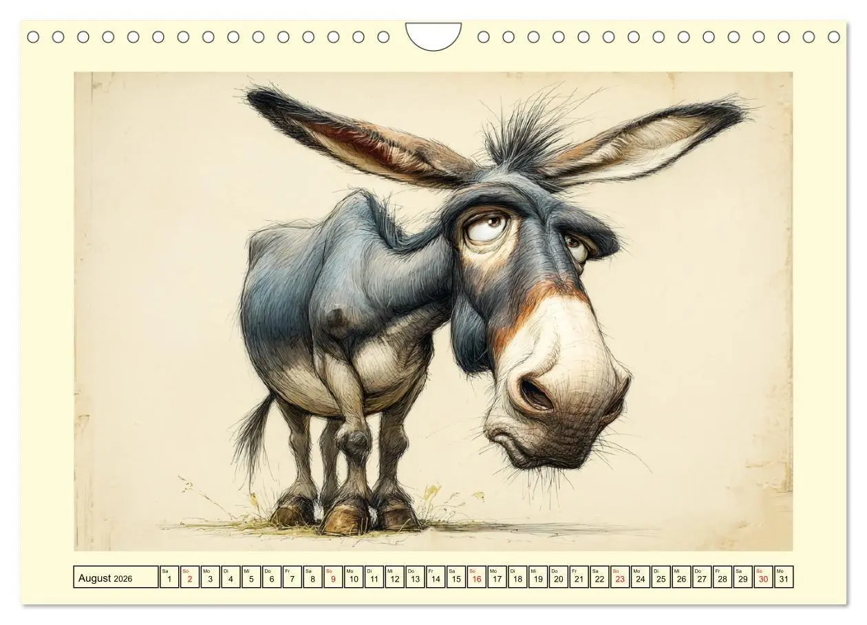 Bild: 9783516748840 | Esel mit Haltung. Karikaturen zwischen Humor und Melancholie...