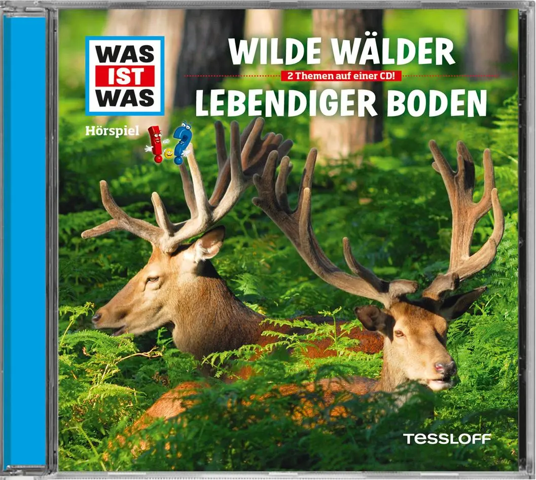 Cover: 9783788628840 | Folge 54: Wilde Wälder/Lebendiger Boden | Was Ist Was | Audio-CD