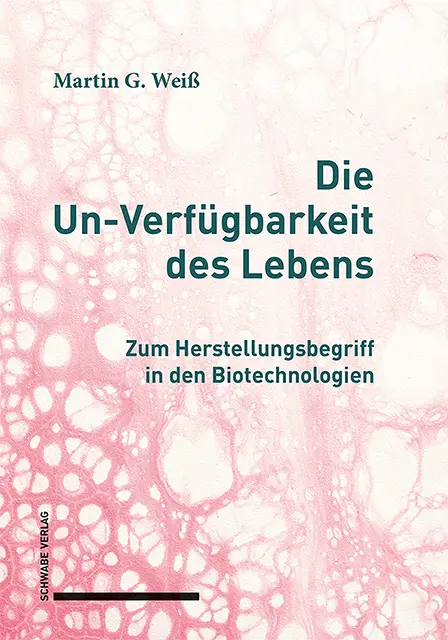 Cover: 9783796548840 | Die Un-Verfügbarkeit des Lebens | Martin G. Weiß | Buch | 276 S.