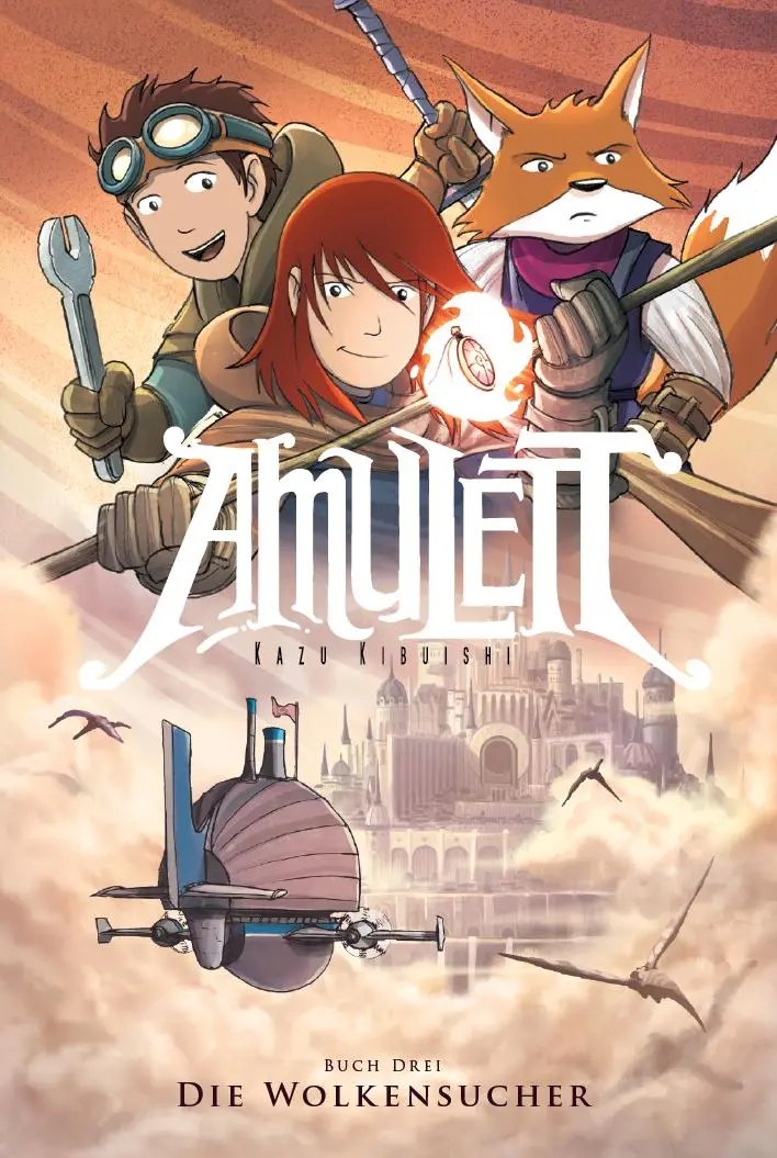 Cover: 9783947188840 | Amulett 3 | Die Wolkensucher | Kazu Kibuishi | Taschenbuch | 204 S.