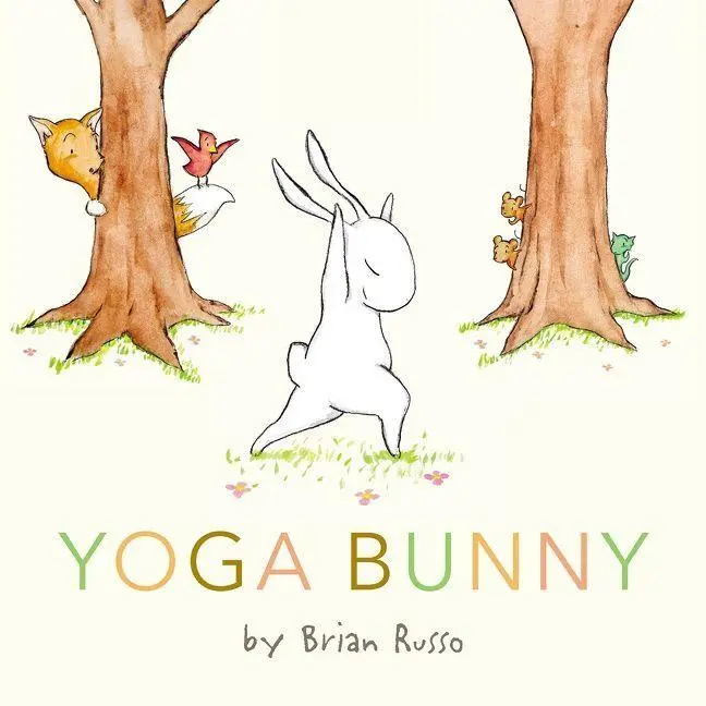 Cover: 9780063208940 | Yoga Bunny | An Easter and Springtime Book for Kids | Brian Russo