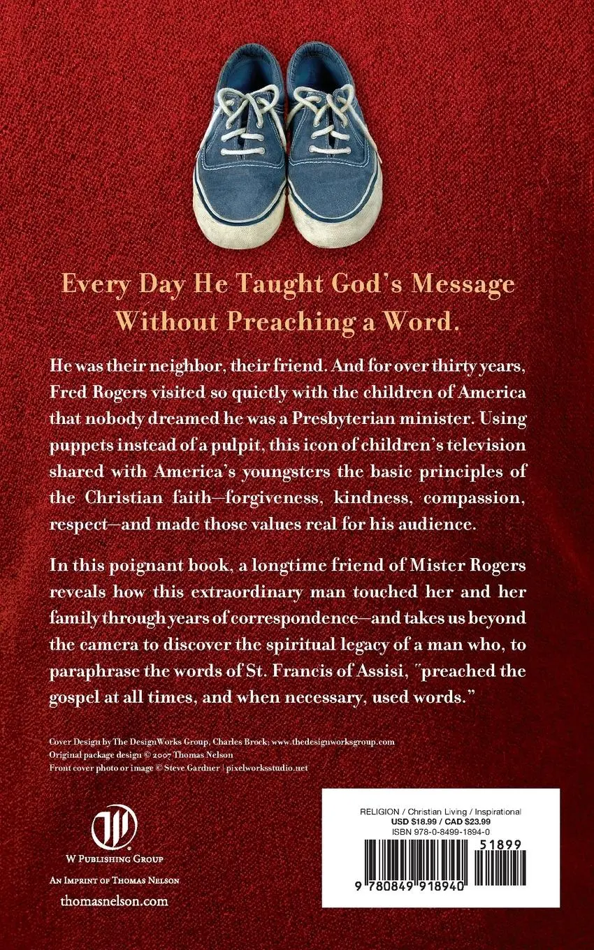 Rückseite: 9780849918940 | The Simple Faith of Mister Rogers | Amy Hollingsworth | Taschenbuch