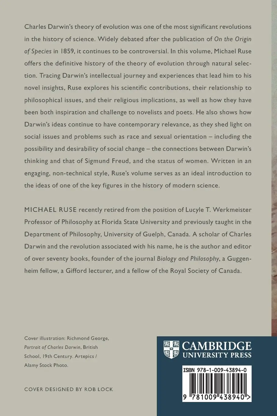 Rückseite: 9781009438940 | Charles Darwin | Michael Ruse | Taschenbuch | Englisch | 2024