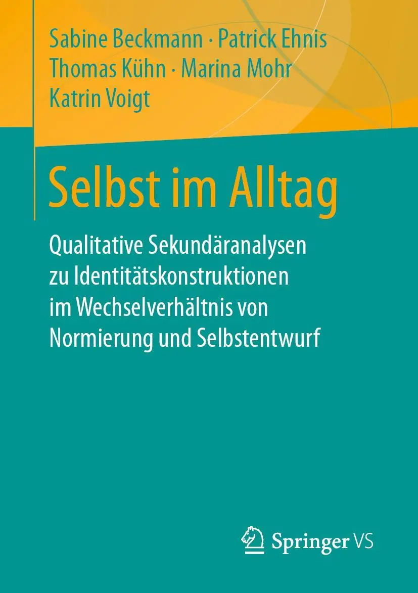 Cover: 9783658308940 | Selbst im Alltag | Sabine Beckmann (u. a.) | Taschenbuch | x | Deutsch
