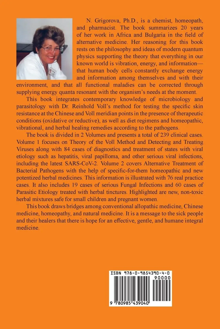 Rückseite: 9780985439040 | 239 CLINICAL CASE STUDIES OF ELECTRO ACUPUNCTURE BY VOLL (EAV),...