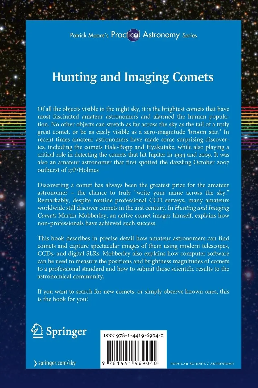 Rückseite: 9781441969040 | Hunting and Imaging Comets | Martin Mobberley | Taschenbuch | xiv
