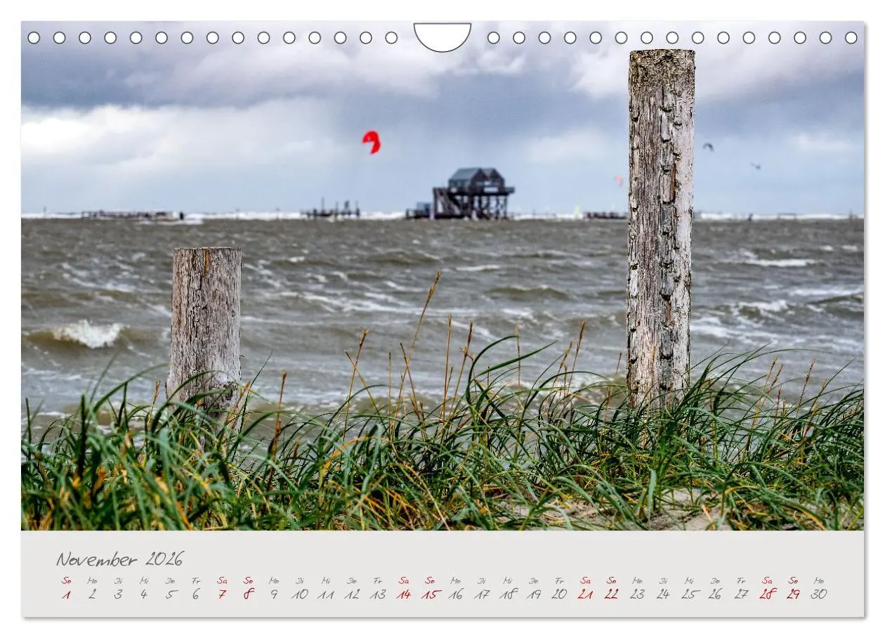 Bild: 9783457609040 | Sankt Peter-Ording: Die raue Schönheit an der Nordsee (Wandkalender...
