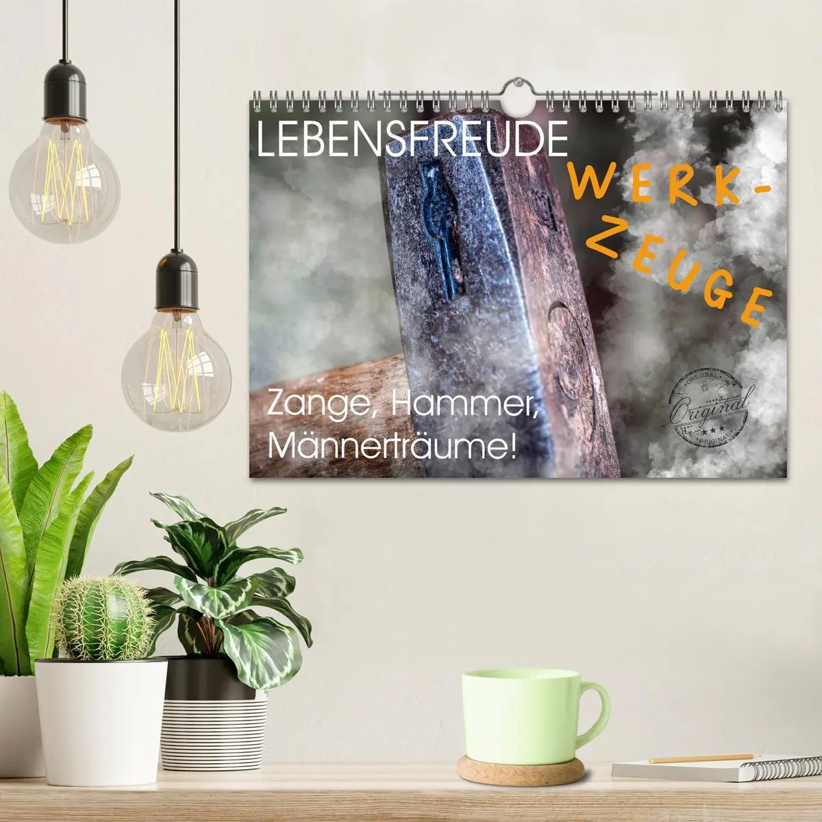Bild: 9783457779040 | Lebensfreude Werkzeuge (Wandkalender 2026 DIN A4 quer), CALVENDO...