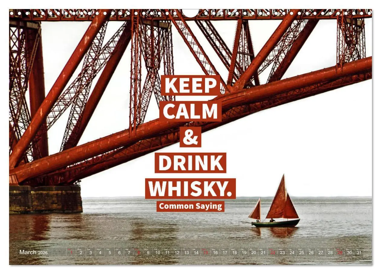 Bild: 9783516559040 | Wonderful Whisky Wisdom (Wall Calendar 2026 DIN A3 landscape),...