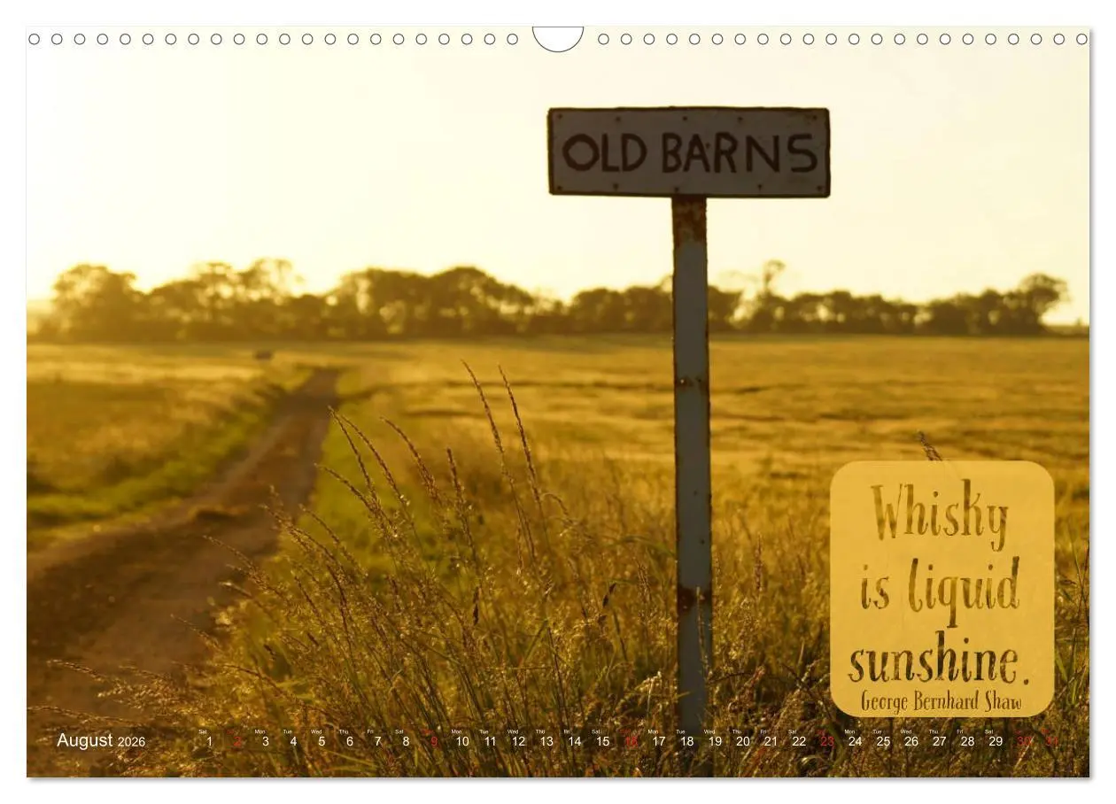 Bild: 9783516559040 | Wonderful Whisky Wisdom (Wall Calendar 2026 DIN A3 landscape),...