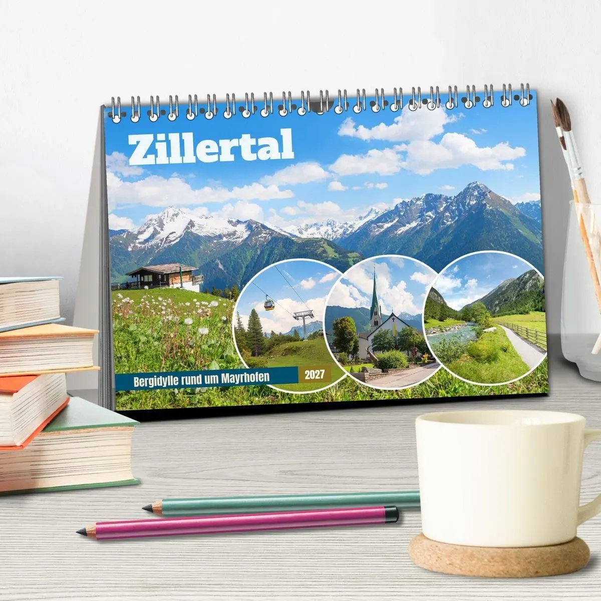Bild: 9783516799040 | Zillertal - Bergidylle rund um Mayrhofen 2027 (Tischkalender 2027...