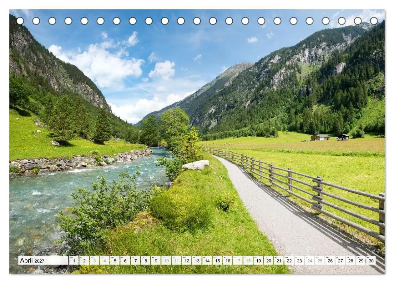 Bild: 9783516799040 | Zillertal - Bergidylle rund um Mayrhofen 2027 (Tischkalender 2027...