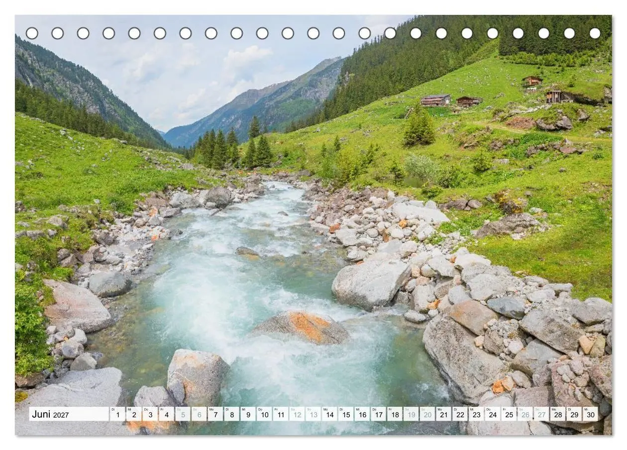 Bild: 9783516799040 | Zillertal - Bergidylle rund um Mayrhofen 2027 (Tischkalender 2027...