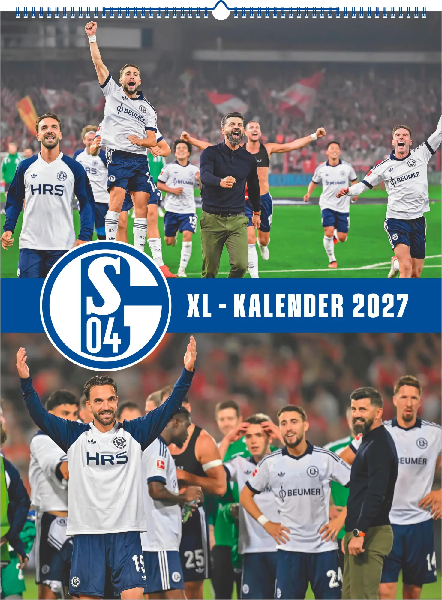 Cover: 4069095019140 | FC Schalke 04 2027 | Neumann Verlage GmbH &amp; Co KG | Kalender | 14 S.