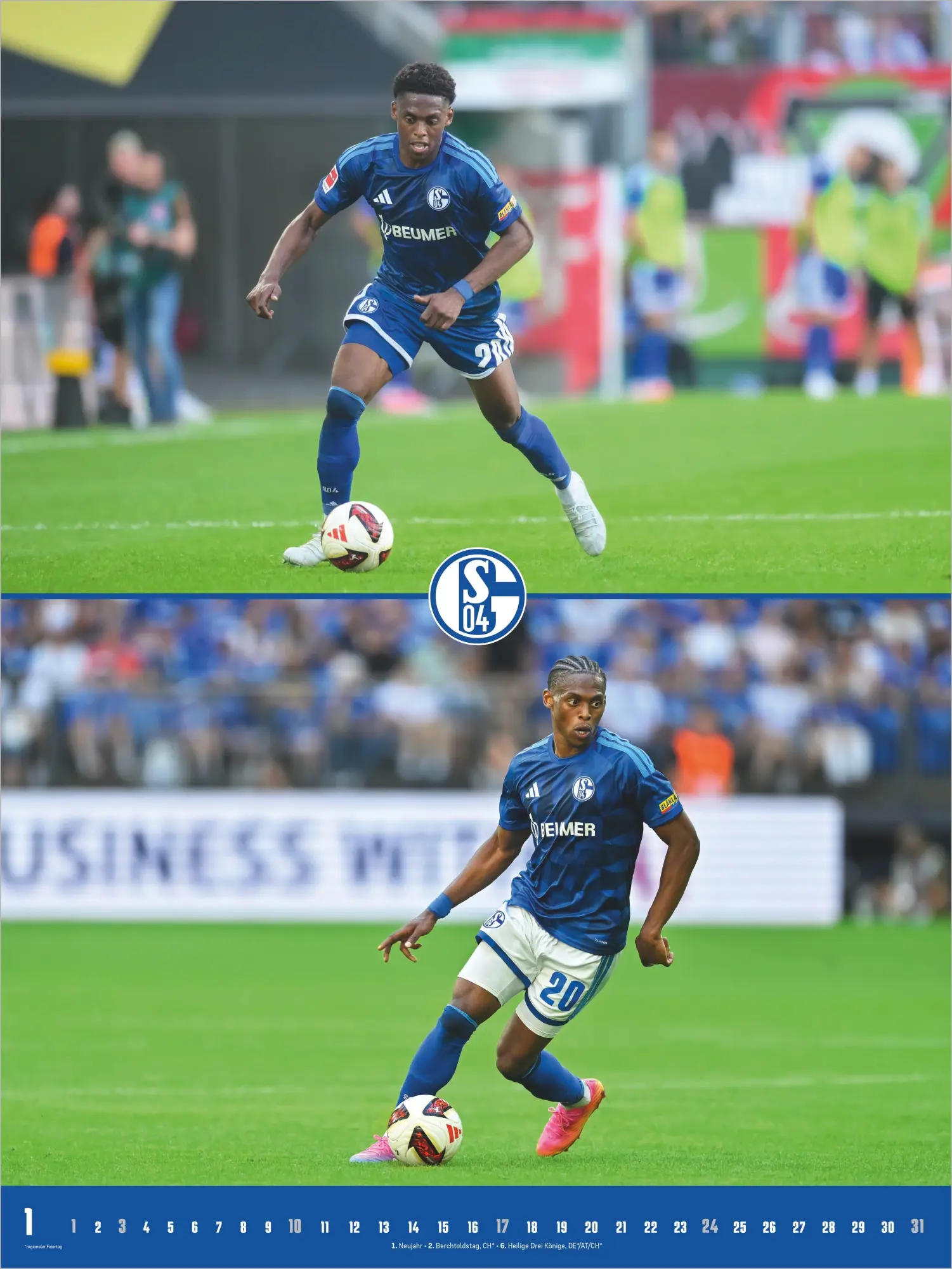 Bild: 4069095019140 | FC Schalke 04 2027 | Neumann Verlage GmbH &amp; Co KG | Kalender | 14 S.