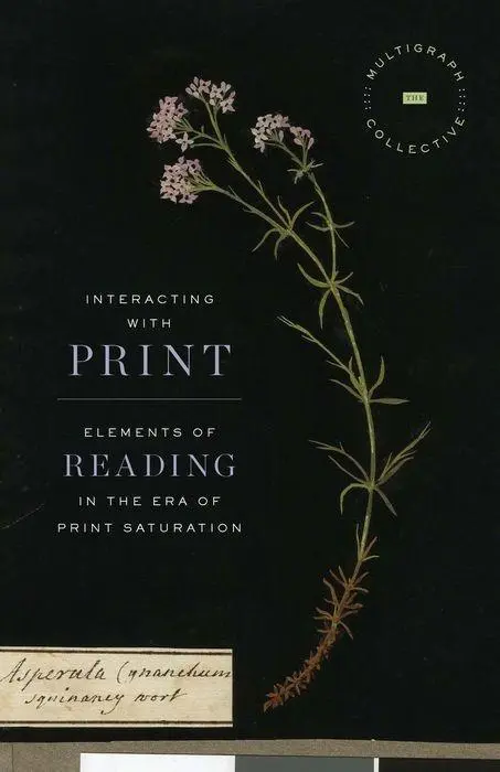 Cover: 9780226469140 | Interacting with Print: Elements of Reading in the Era of Print...