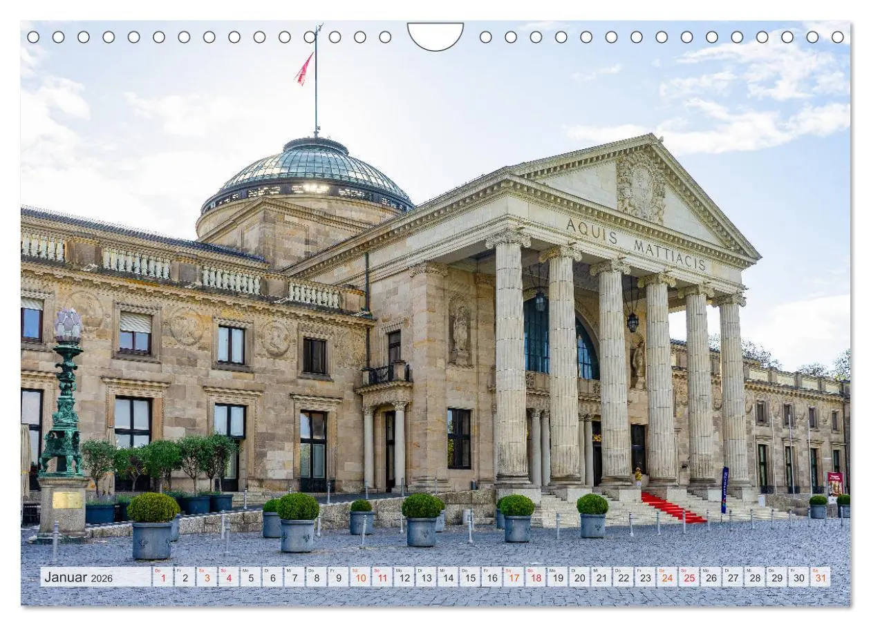 Bild: 9783457769140 | Wiesbaden Impressionen (Wandkalender 2026 DIN A4 quer), CALVENDO...