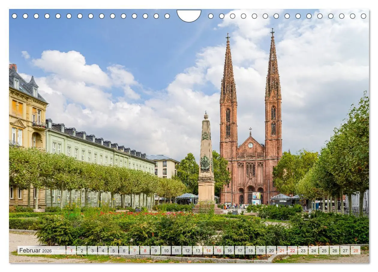 Bild: 9783457769140 | Wiesbaden Impressionen (Wandkalender 2026 DIN A4 quer), CALVENDO...