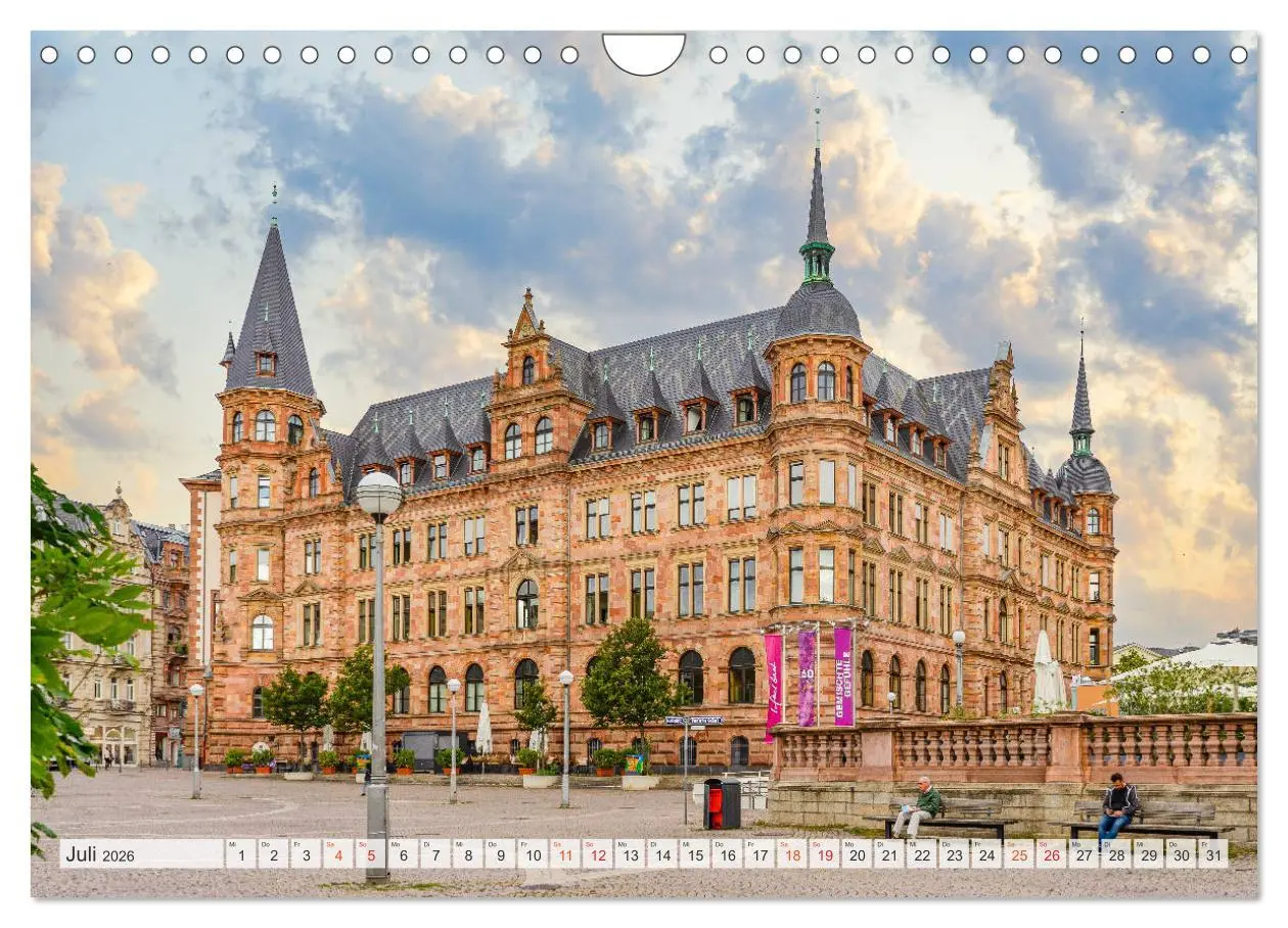Bild: 9783457769140 | Wiesbaden Impressionen (Wandkalender 2026 DIN A4 quer), CALVENDO...