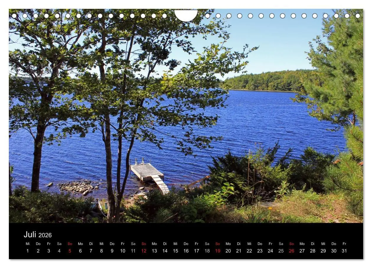 Bild: 9783516169140 | Bilderreise Nova Scotia (Wandkalender 2026 DIN A4 quer), CALVENDO...