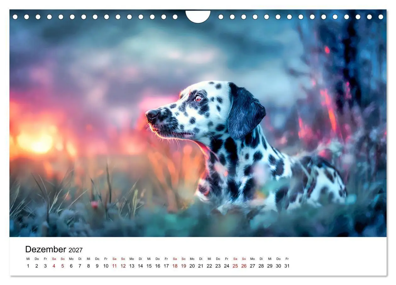 Bild: 9783516789140 | Dalmatiner - Mehr als nur Punkte! (Wandkalender 2027 DIN A4 quer),...