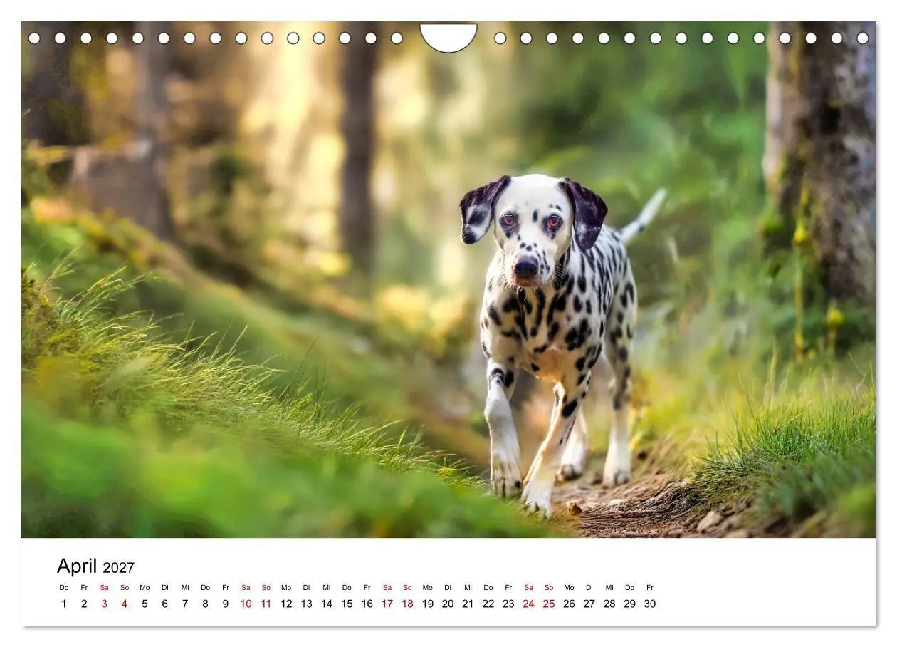 Bild: 9783516789140 | Dalmatiner - Mehr als nur Punkte! (Wandkalender 2027 DIN A4 quer),...