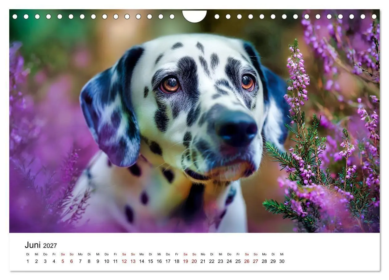 Bild: 9783516789140 | Dalmatiner - Mehr als nur Punkte! (Wandkalender 2027 DIN A4 quer),...