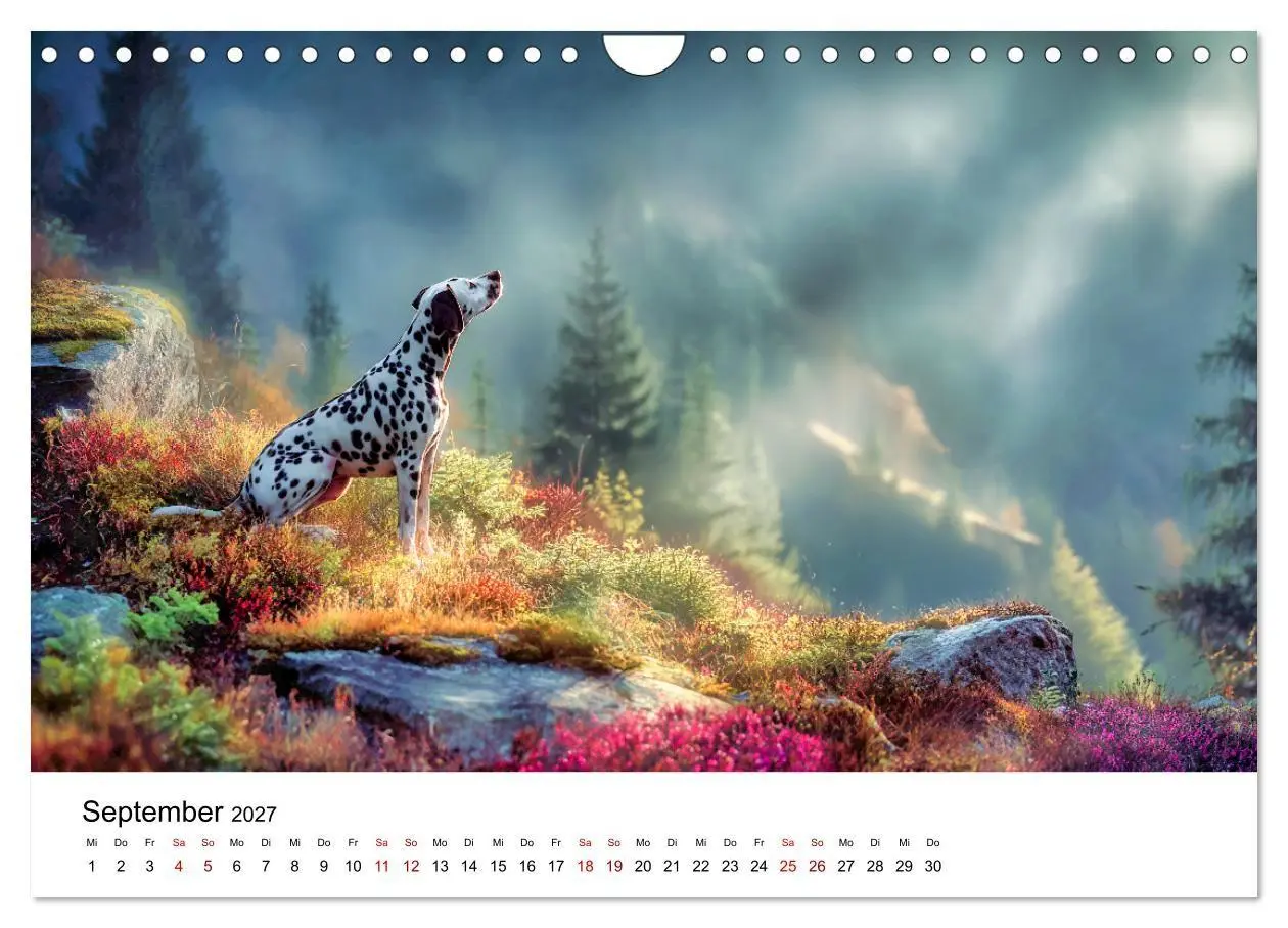 Bild: 9783516789140 | Dalmatiner - Mehr als nur Punkte! (Wandkalender 2027 DIN A4 quer),...