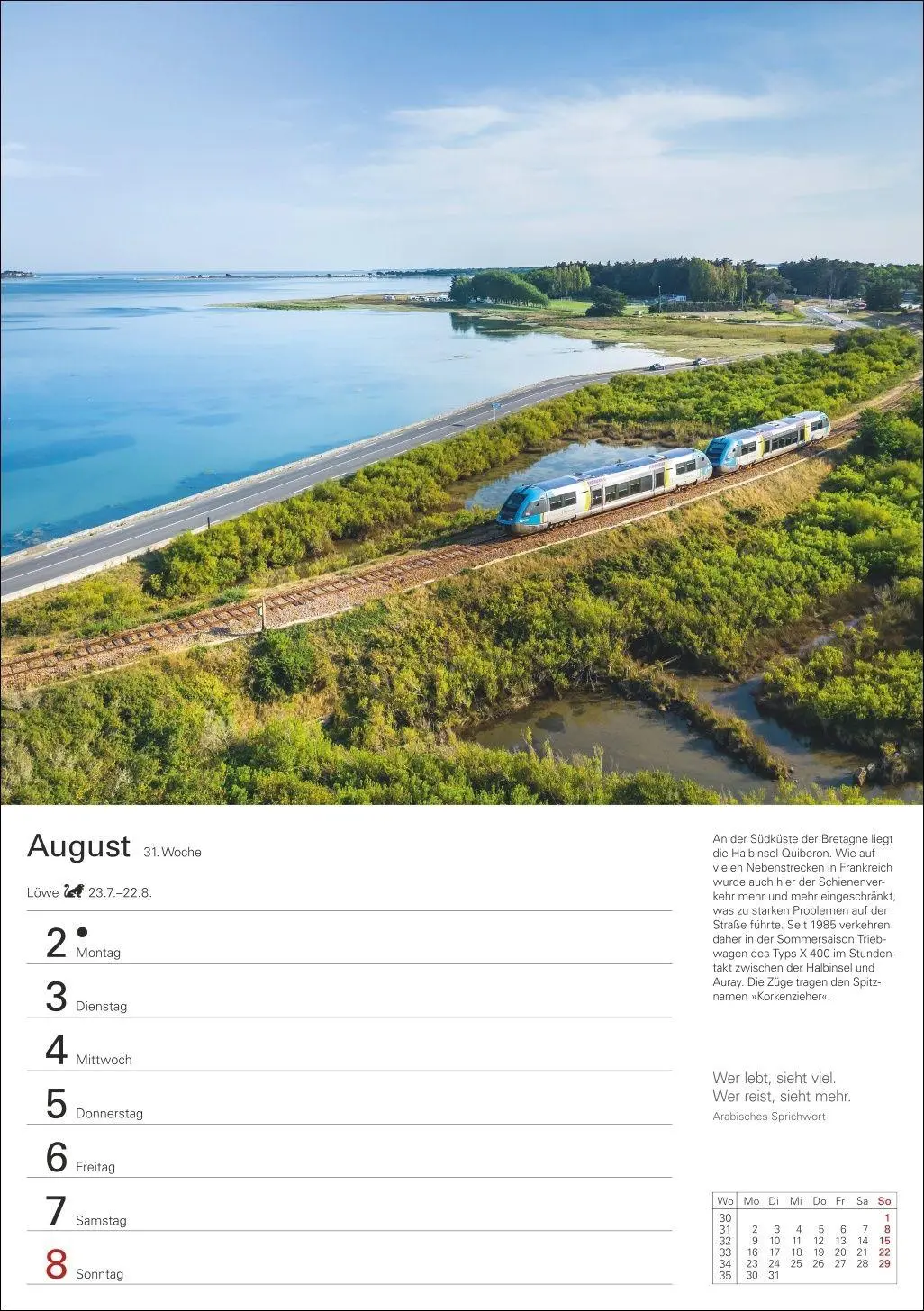 Bild: 9783840039140 | Eisenbahnen Wochenplaner 2027 - 53 faszinierende Fotografien | Schramm