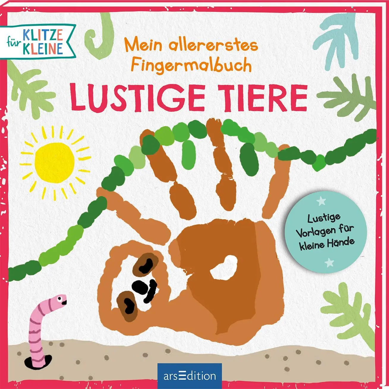 Cover: 9783845849140 | Mein allererstes Fingermalbuch - Lustige Tiere | Katja Mensing | Buch