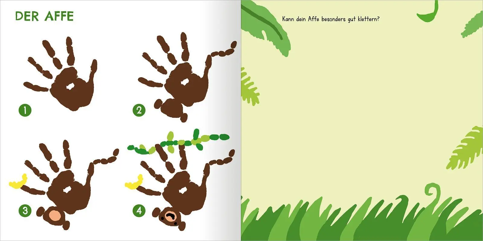 Bild: 9783845849140 | Mein allererstes Fingermalbuch - Lustige Tiere | Katja Mensing | Buch