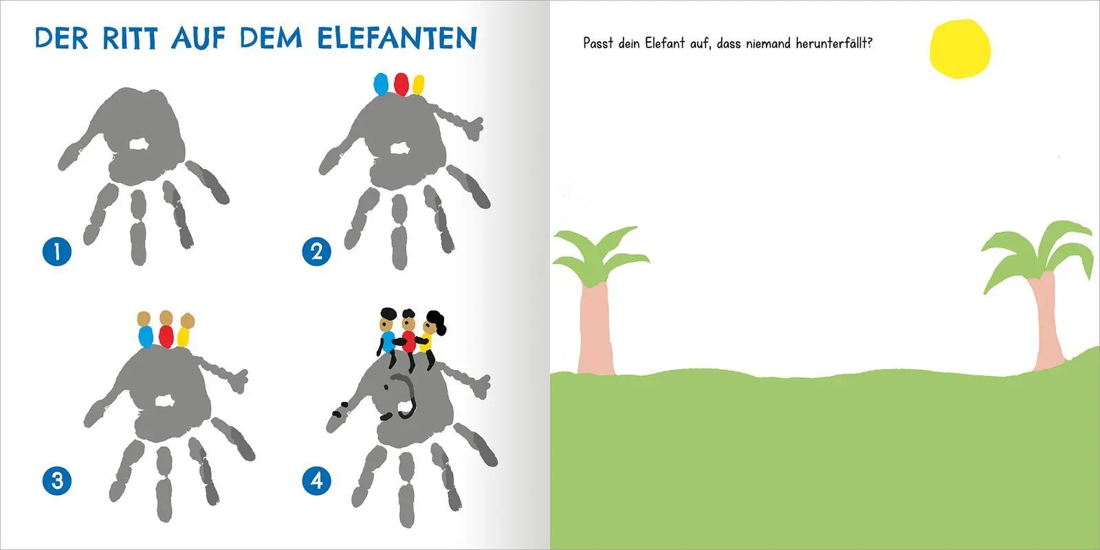 Bild: 9783845849140 | Mein allererstes Fingermalbuch - Lustige Tiere | Katja Mensing | Buch