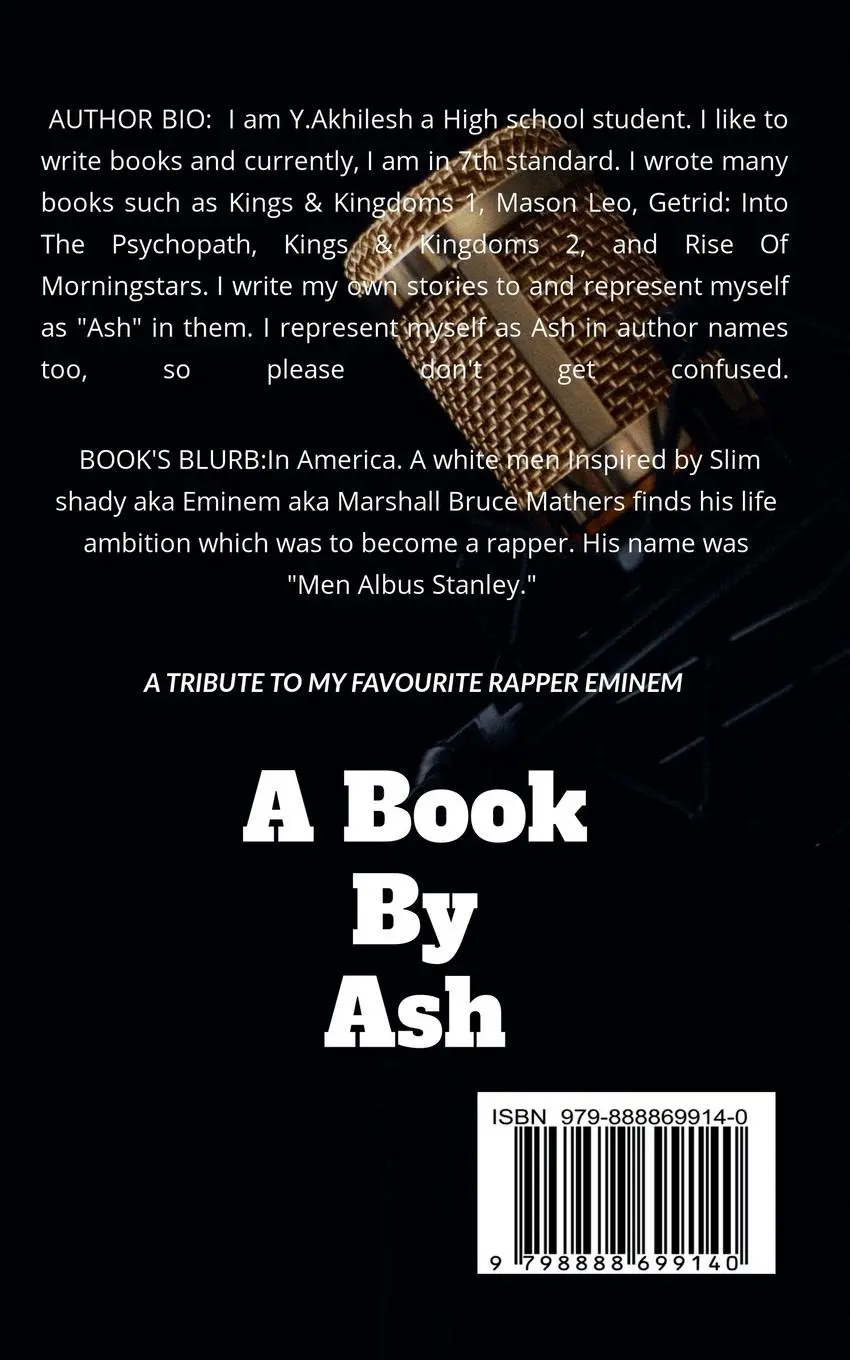 Rückseite: 9798888699140 | The Real Slim Shady | Y. Akhilesh | Taschenbuch | Englisch | 2022