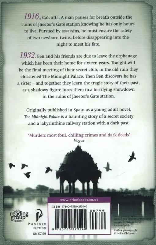 Rückseite: 9780753829240 | The Midnight Palace | Carlos Ruiz Zafon | Taschenbuch | 303 S. | 2012