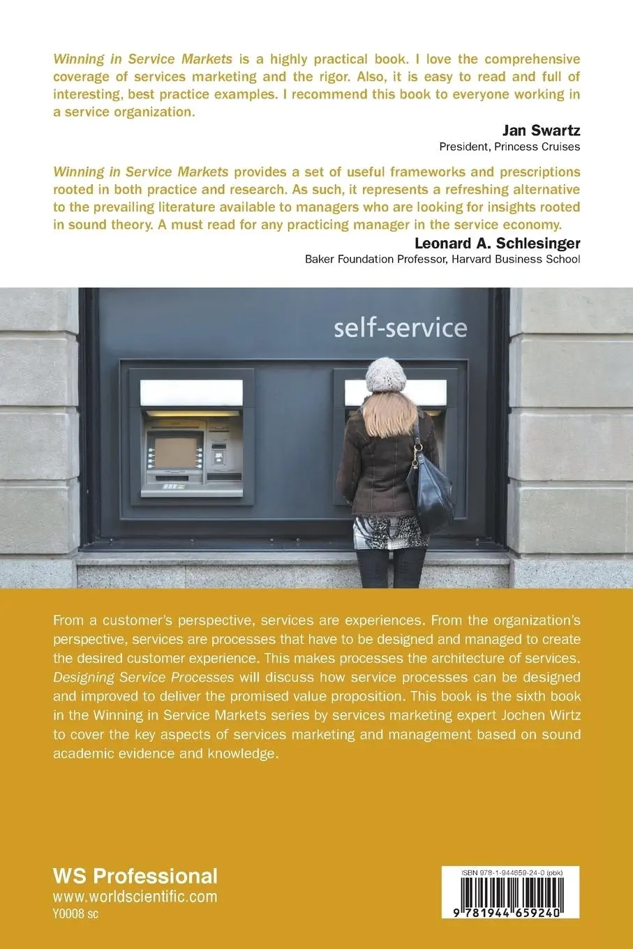 Rückseite: 9781944659240 | DESIGNING CUSTOMER SERVICE PROCESSES | Jochen Wirtz | Taschenbuch