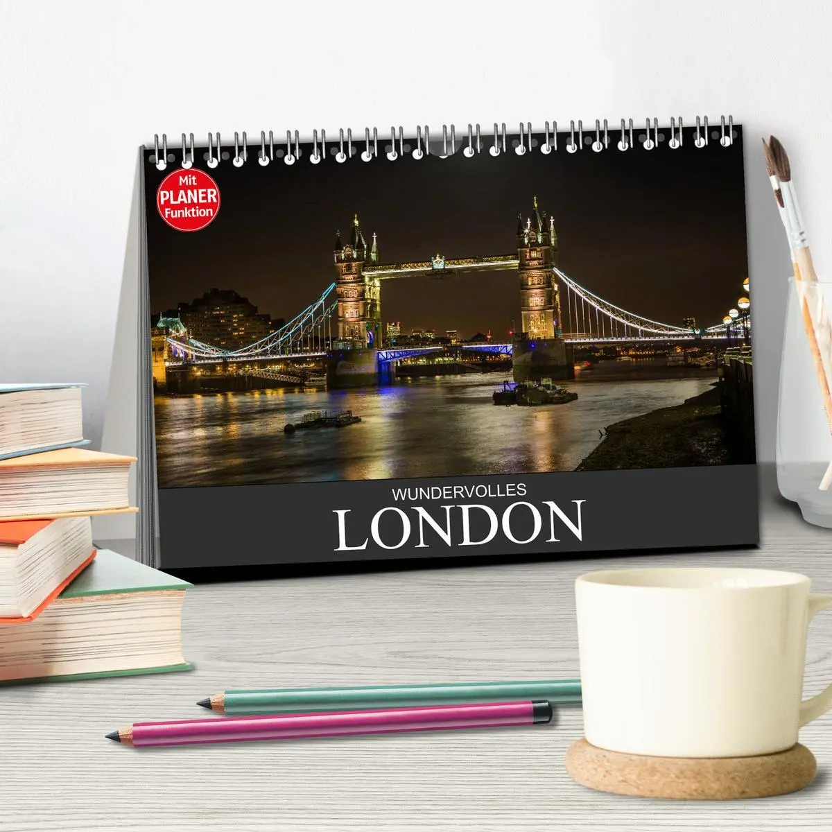 Bild: 9783457999240 | Wundervolles London (Tischkalender 2026 DIN A5 quer), CALVENDO...