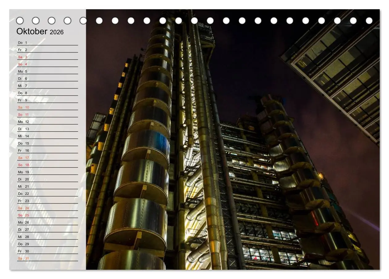 Bild: 9783457999240 | Wundervolles London (Tischkalender 2026 DIN A5 quer), CALVENDO...