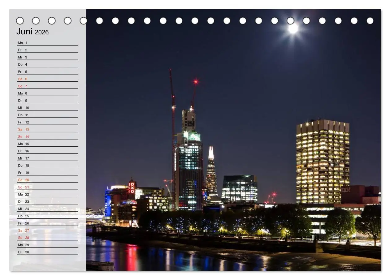 Bild: 9783457999240 | Wundervolles London (Tischkalender 2026 DIN A5 quer), CALVENDO...