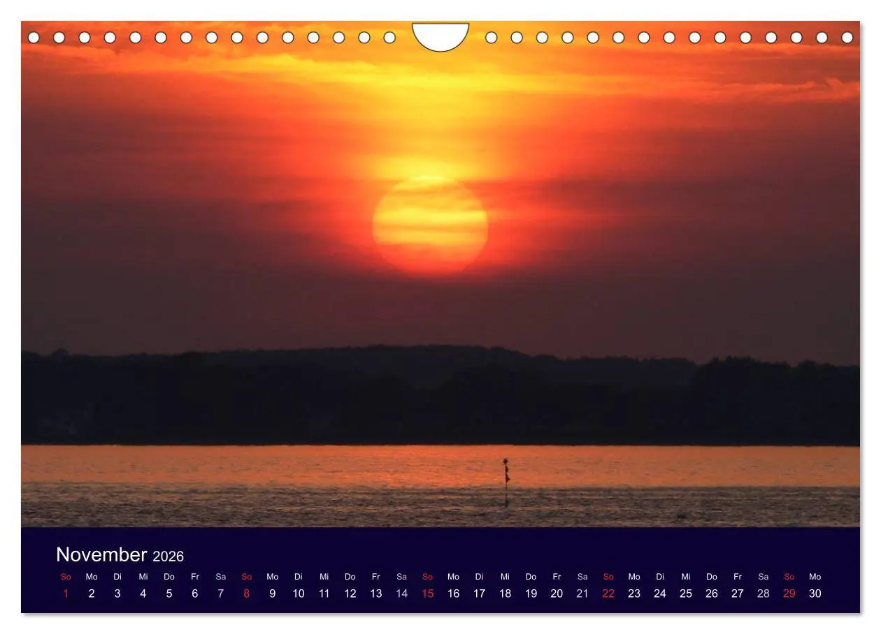Bild: 9783516159240 | Rund um die Kieler Förde (Wandkalender 2026 DIN A4 quer), CALVENDO...