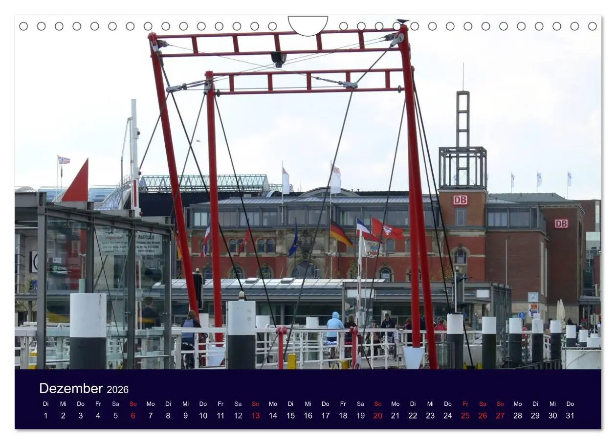 Bild: 9783516159240 | Rund um die Kieler Förde (Wandkalender 2026 DIN A4 quer), CALVENDO...