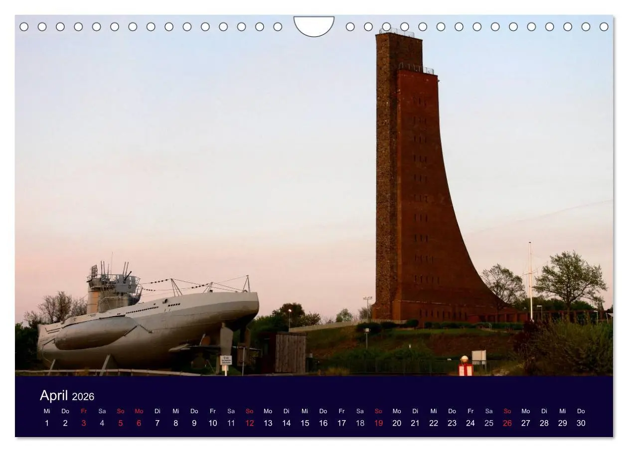Bild: 9783516159240 | Rund um die Kieler Förde (Wandkalender 2026 DIN A4 quer), CALVENDO...