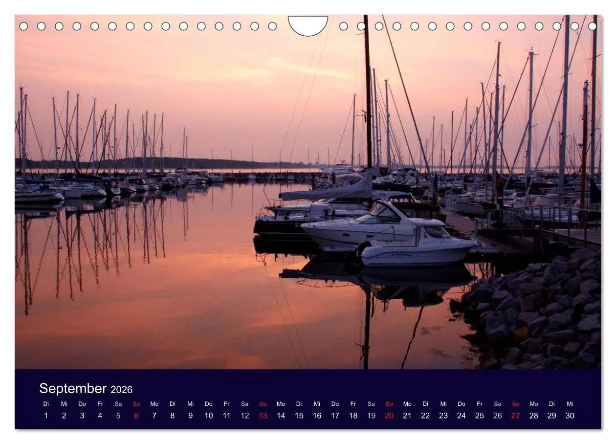 Bild: 9783516159240 | Rund um die Kieler Förde (Wandkalender 2026 DIN A4 quer), CALVENDO...