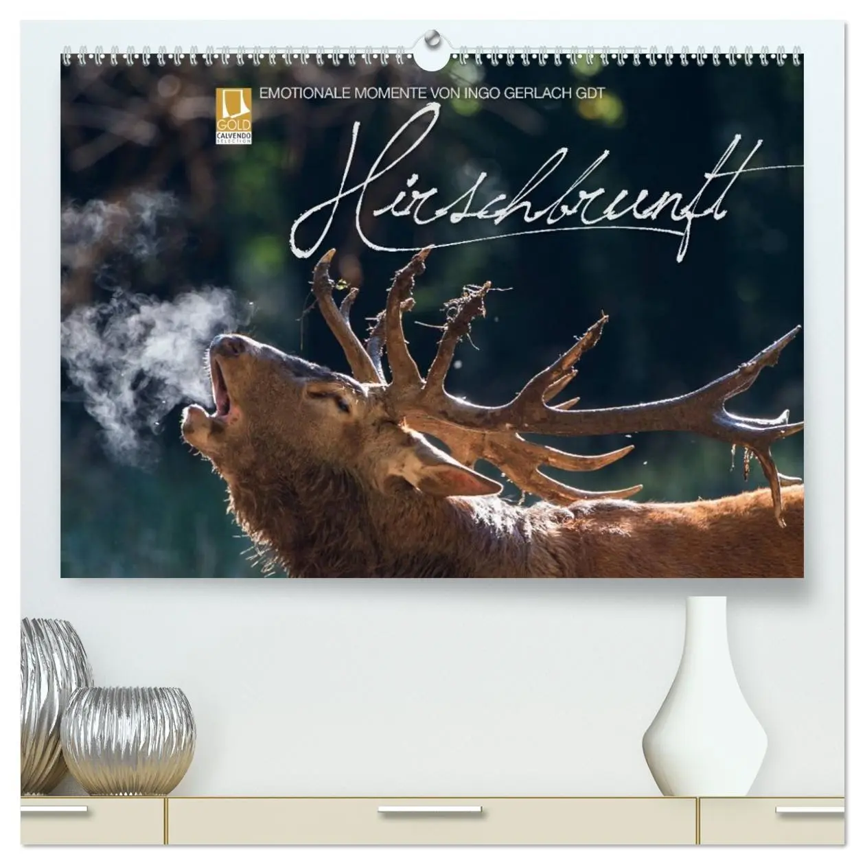 Cover: 9783516229240 | Emotionale Momente: Hirschbrunft (hochwertiger Premium Wandkalender...