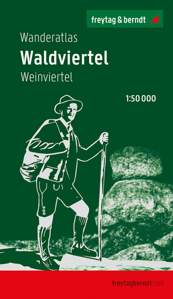 Cover: 9783707919240 | Waldviertel - Weinviertel, Wanderatlas 1:50.000 | freytag &amp; berndt