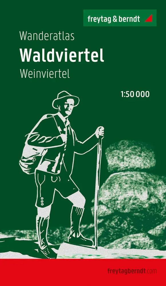 Cover: 9783707919240 | Waldviertel - Weinviertel, Wanderatlas 1:50.000 | freytag &amp; berndt