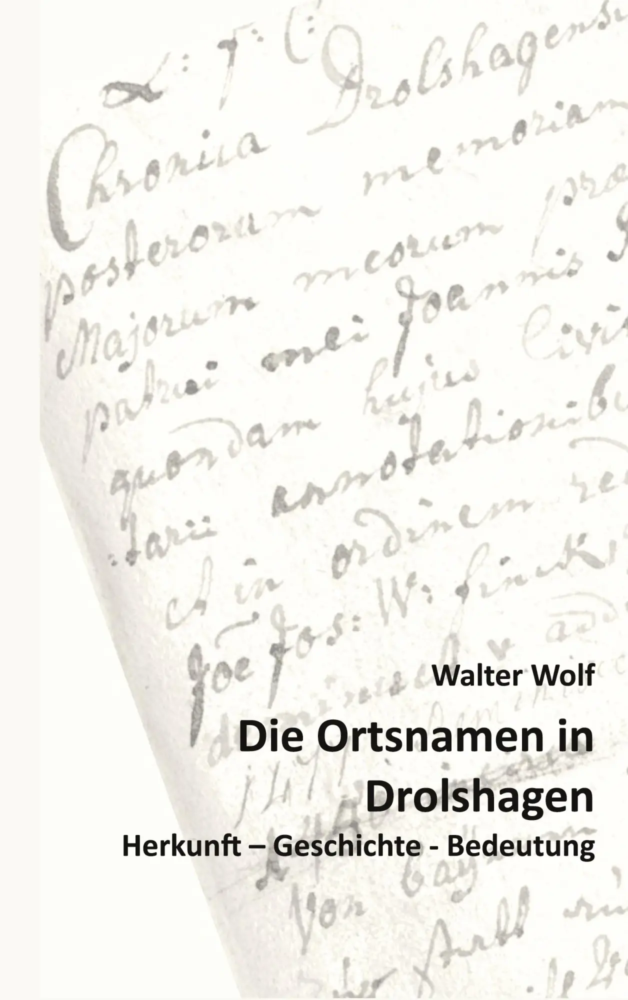 Cover: 9783769399240 | Die Ortsnamen von Drolshagen | Herkunft - Geschichte - Bedeutung